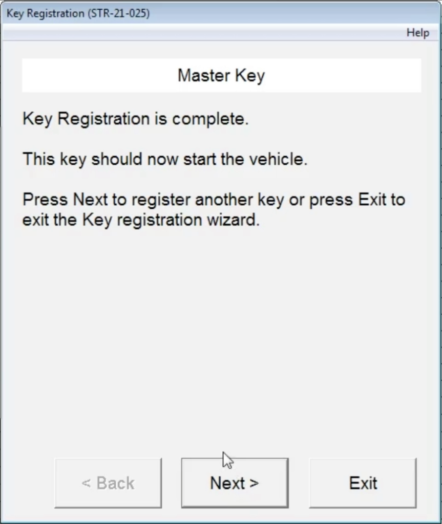 Toyota Lexus Scion smart chip transponder key fob keyfob TIS software tool Techstream programming instructions how to DIY DIY-time program step 5