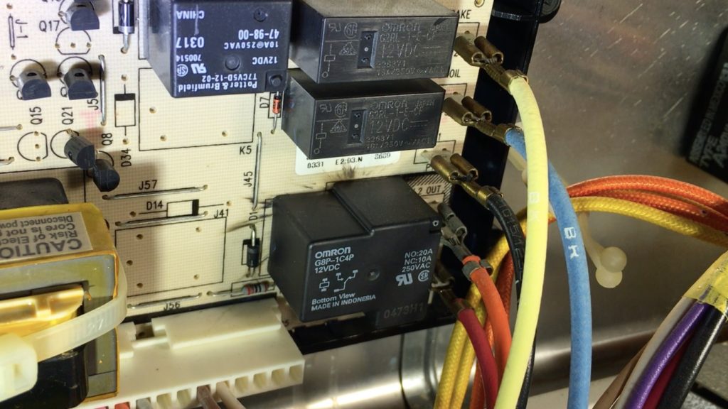 Range stove oven repair logic board replacement motherboard swap removal 23