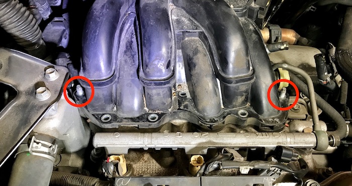 Toyota Lexus v6 Hybrid engine valve cover gasket ignition coils spark plugs replacement Highlander RX Camry Solara Sienna 330 400h ES330 intake manifold bracket bolts nuts studs